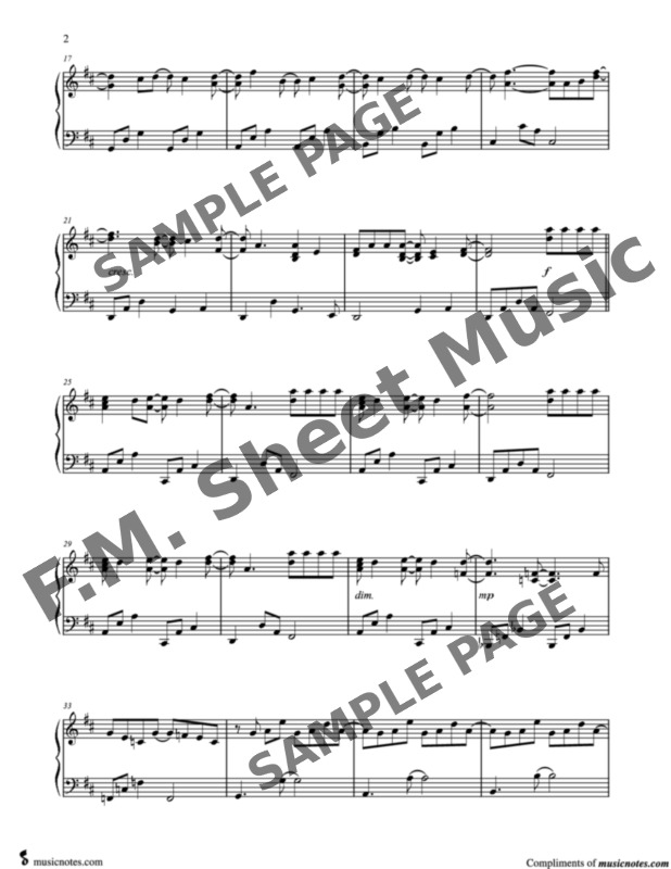 Every Little Thing She Does Is Magic (Intermediate Piano) By Sting, The